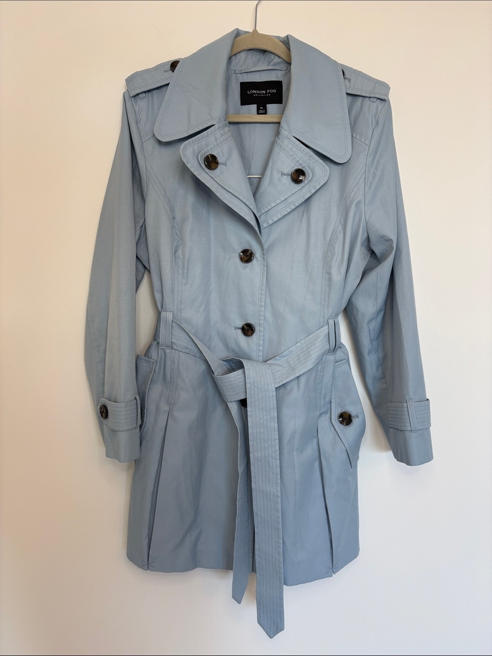 London Fog Single Breasted Trench Coat